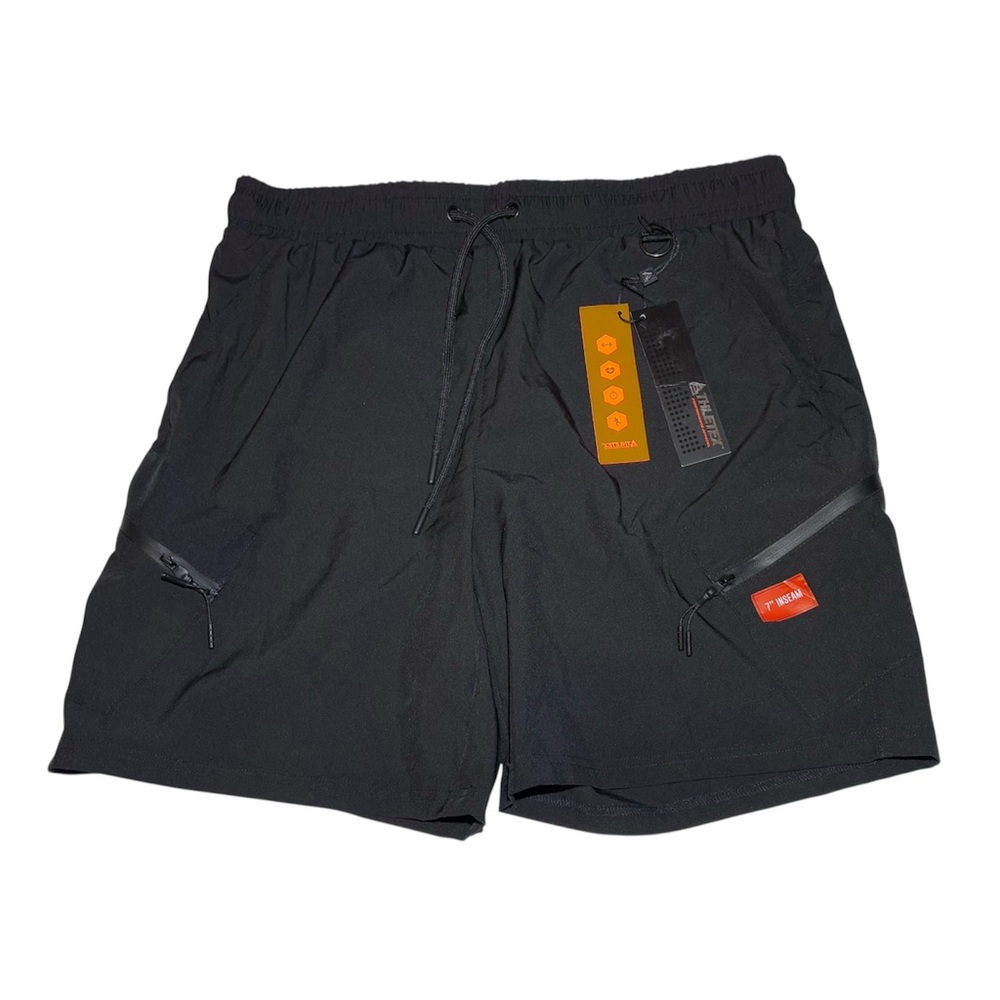 Athletex Men’s Dri-fit 7” Training Shorts VG166J
Black
